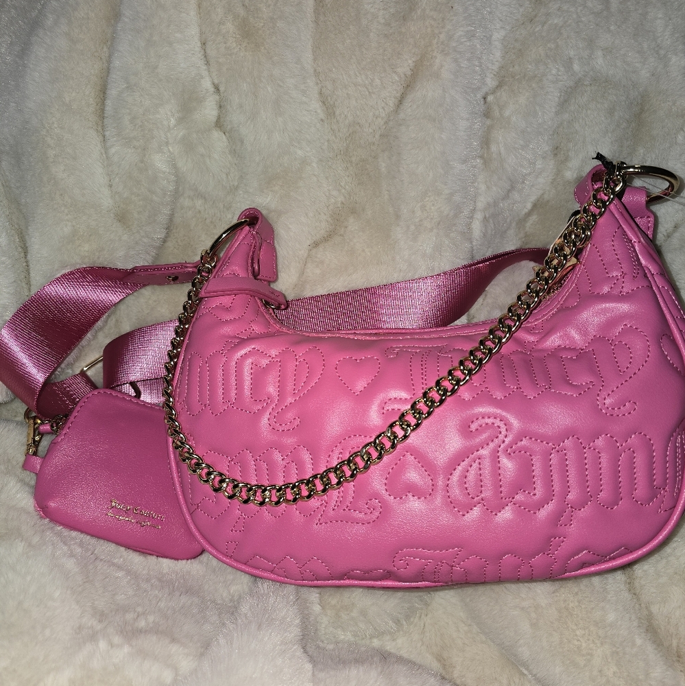 Juicy Couture "Pink Barbie" Crossbody NWT